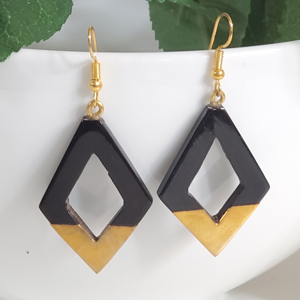 Mountain Peak Horn Earrings